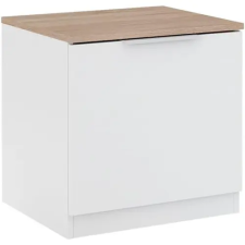  Vicco Betti éjjeliszekrény, fehér-sonoma, 50 cm bútor