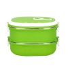  Victor 2 részes ovális ételhordó 1,8L, Zöld V-1652-Z