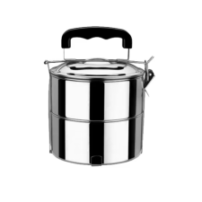  Victor rozsdamentes acél ételhordó 2 részes V-FHSG072C papírárú, csomagoló és tárolóeszköz