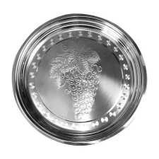  VICTOR rozsdamentes kerek tálca 38 cm V-DYP38 konyhai eszköz