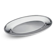  Victor Rozsdamentes ovális tálca, 16 cm V155-16 konyhai eszköz