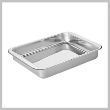  Victor rozsdamentes tepsi 40x60x2 cm V-FP60S edény