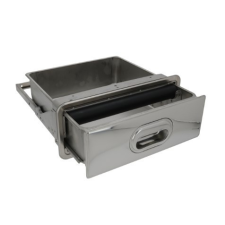 VICTORIA ARDUINO Beépíthető Zaccfiók - 347x405x132 mm - Rozsdamentes Acél (3080002) kávéfőző kellék