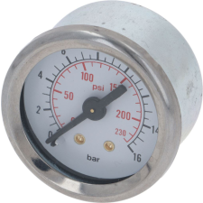 VICTORIA ARDUINO NYOMÁSMÉRŐ SKÁLA 0-16 BAR D40 ROZSDAMENTES ACÉL kisháztartási gépek kiegészítői