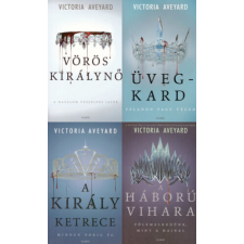 Victoria Aveyard A teljes Vörös királynő könyvsorozat (1-4.) csomagban regény
