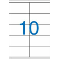 VICTORIA etikett, 105x57 mm, 1000 etikett/csomag etikett