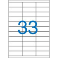 VICTORIA etikett, 70x25,4 mm, 3300 etikett/csomag etikett
