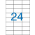 VICTORIA etikett, 70x37 mm, 2400 etikett/csomag