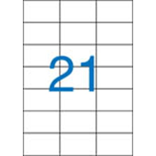 VICTORIA Etikett, univerzális, 70x42,4 mm, VICTORIA, 2100 etikett/csomag etikett