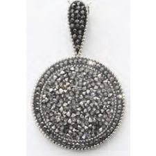  Victoria Ezüst színű köves medál medál