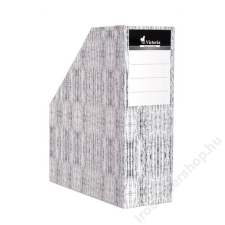 VICTORIA Iratpapucs, karton, 90 mm, VICTORIA, Textil (IDVPT) irattartó