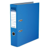 VICTORIA Iratrendező 75 mm, A4, PP/karton, élvédő sínnel, VICTORIA, "Basic", kék (75BLUE)