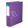 VICTORIA Iratrendező, 75 mm, A4, PP/karton, VICTORIA, "Basic", lila