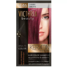 VICTORIA Keratin Therapy Hajszínező Sampon 40ml - Cseresznye hajfesték, színező
