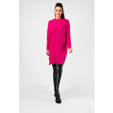 Victoria Moda Környakú pulóver - Rózsaszín - S/M/L női pulóver, kardigán