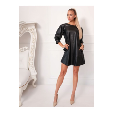 Victoria Moda Mini ruha - Fekete - S/M