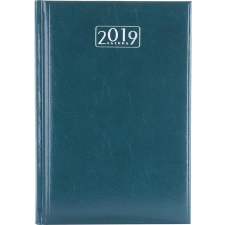 VICTORIA Naptár, tervező, A5, napi, VICTORIA, zöld (2021 évi) naptár, kalendárium