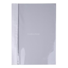 VICTORIA OFFICE Gyorsfűző, kemény hátlappal, PVC, A4, VICTORIA OFFICE, fehér lefűző