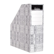 VICTORIA OFFICE Iratpapucs, karton, 90 mm, VICTORIA OFFICE, "Textil"