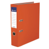 VICTORIA OFFICE Iratrendező, 75 mm, A4, PP/karton, VICTORIA OFFICE, "Basic", narancs
