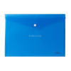 VICTORIA OFFICE Irattartó tasak, A4, PP, patentos, VICTORIA OFFICE, kék