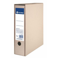 VICTORIA OFFICE Karos iratrendező, VICTORIA, A/4, natúr, tokos mappa