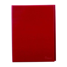  VICTORIA OFFICE Villámzáras mappa, A4, álló, VICTORIA OFFICE, piros mappa