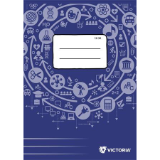  VICTORIA PAPER Circle Vonalas Füzet - A5, 32 Lap füzet