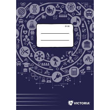  VICTORIA PAPER Circle Vonalas Füzet - A5, 32 lap füzet