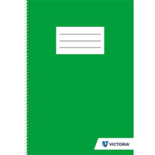 VICTORIA PAPER Spirálfüzet, A4, sima, 70 lap, VICTORIA PAPER füzet