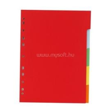 VICTORIA Regiszter, karton, A4, 5 részes, színes (CW_462066) regiszter és tartozékai