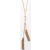 VICTORIA Rose gold színű fehér köves nyaklánc
