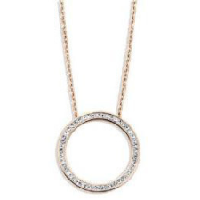  Victoria Rose gold színű fehér köves nyaklánc nyaklánc