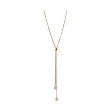 Victoria Rose gold színű rózsaszín köves nyaklánc nyaklánc