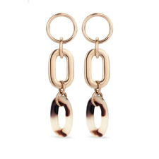 Victoria Rose gold színű színes fülbevaló fülbevaló