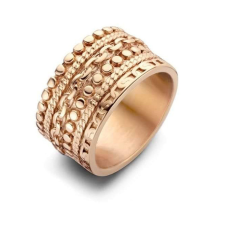 VICTORIA Rose gold színű vastag gyűrű gyűrű