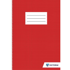VICTORIA Spirálfüzet, A4, kockás, 70 lap, VICTORIA PAPER füzet