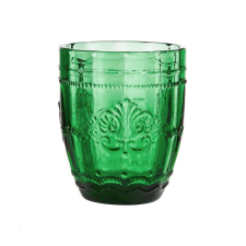 VICTORIAN vizes pohár, sötétzöld 250 ml üdítős pohár
