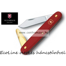  Victorinox @ Ecoline Oltókés Háncstűrővel, Kertészkés, Svájci Bicska (3.9110) horgászkés