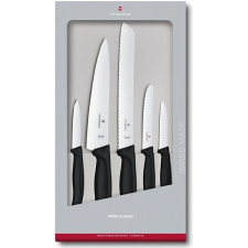 Victorinox hámozóval, 3 darab - fekete kés és bárd