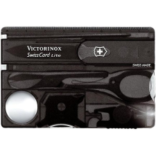 Victorinox Swiss Card Lite áttetsző fekete kés és bárd
