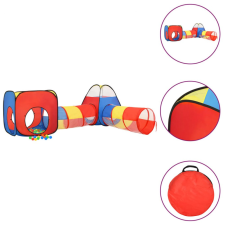  VID többszínű gyerekjátszósátor 250 labdával 190x264x90 cm játszósátor, alagút