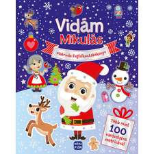 - Vidám Mikulás - Matricás foglalkoztatókönyv - több mint 100 varázslatos matricával gyermek- és ifjúsági könyv