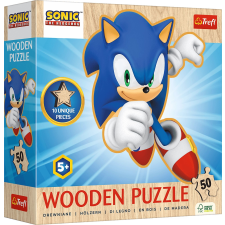 Vidám Sonic fa puzzle 50 darabos készlet puzzle, kirakós