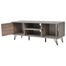 vidaXL 120x40x45 cm szürke TV szekrény (243449) bútor