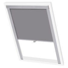 vidaXL 133496 Blackout Roller Blind Grey MK06 lakástextília