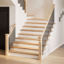 vidaXL 16 db tömör tölgyfa lépcsőfokok kezeletlen 120x25x2 cm lakástextília