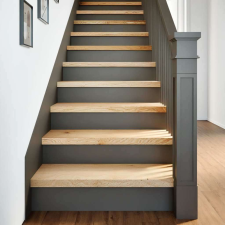 vidaXL 16 db tömör tölgyfa lépcsőfokok kezeletlen 70x25x2 cm építőanyag