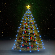 vidaXL 180 LED-es kék karácsonyi Fényháló 180cm karácsonyfa izzósor