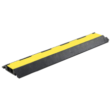 vidaXL 2 csatornás gumi kábeltaposó 101,5 cm kábel és adapter